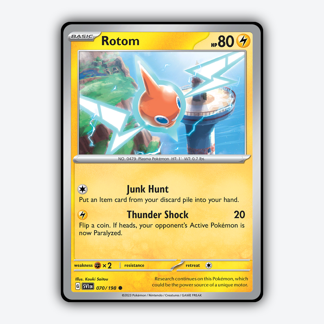 Rotom 070/198 - Scarlet & Violet Set - Card Rug