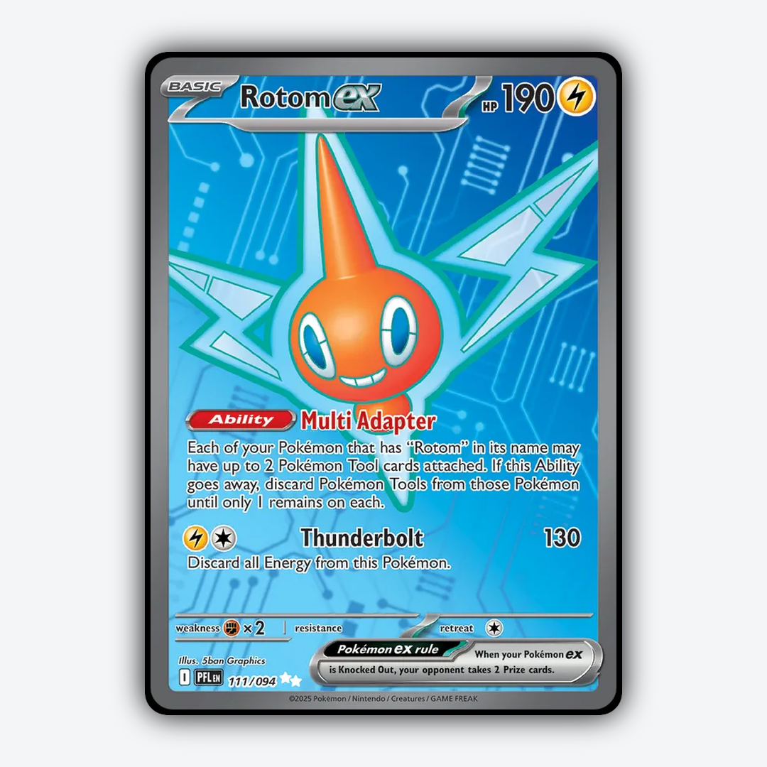 Rotom ex 111/094 - Phantasmal Flames Set - Card Rug
