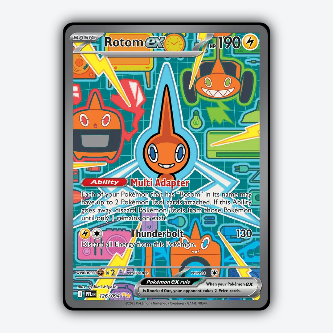 Rotom ex 126/094 - Phantasmal Flames Set - Card Rug