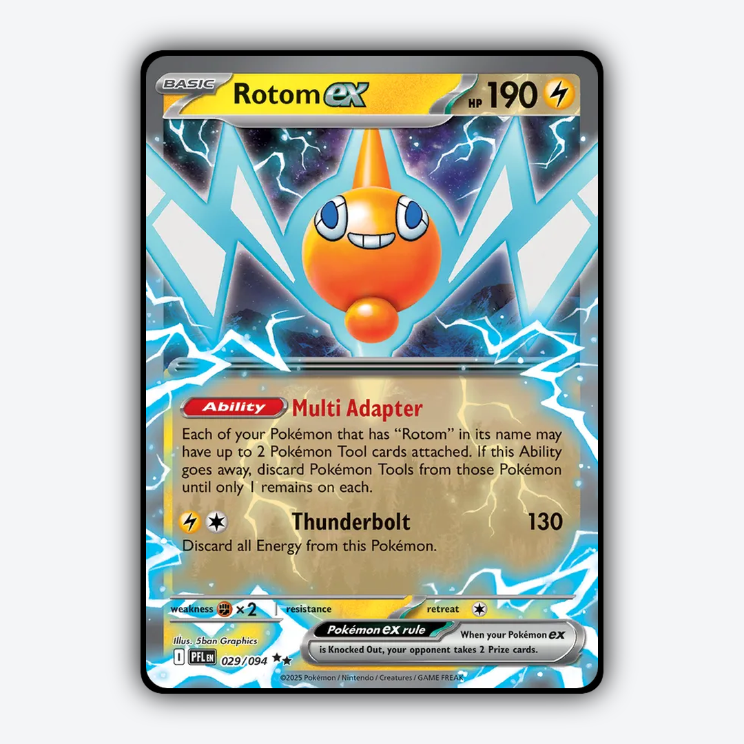 Rotom ex 029/094 - Phantasmal Flames Set - Card Rug