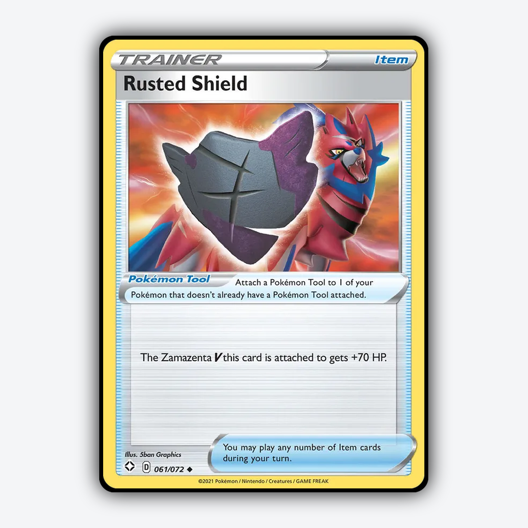 Rusted Shield 061/72 - Shining Fates Set - Card Rug