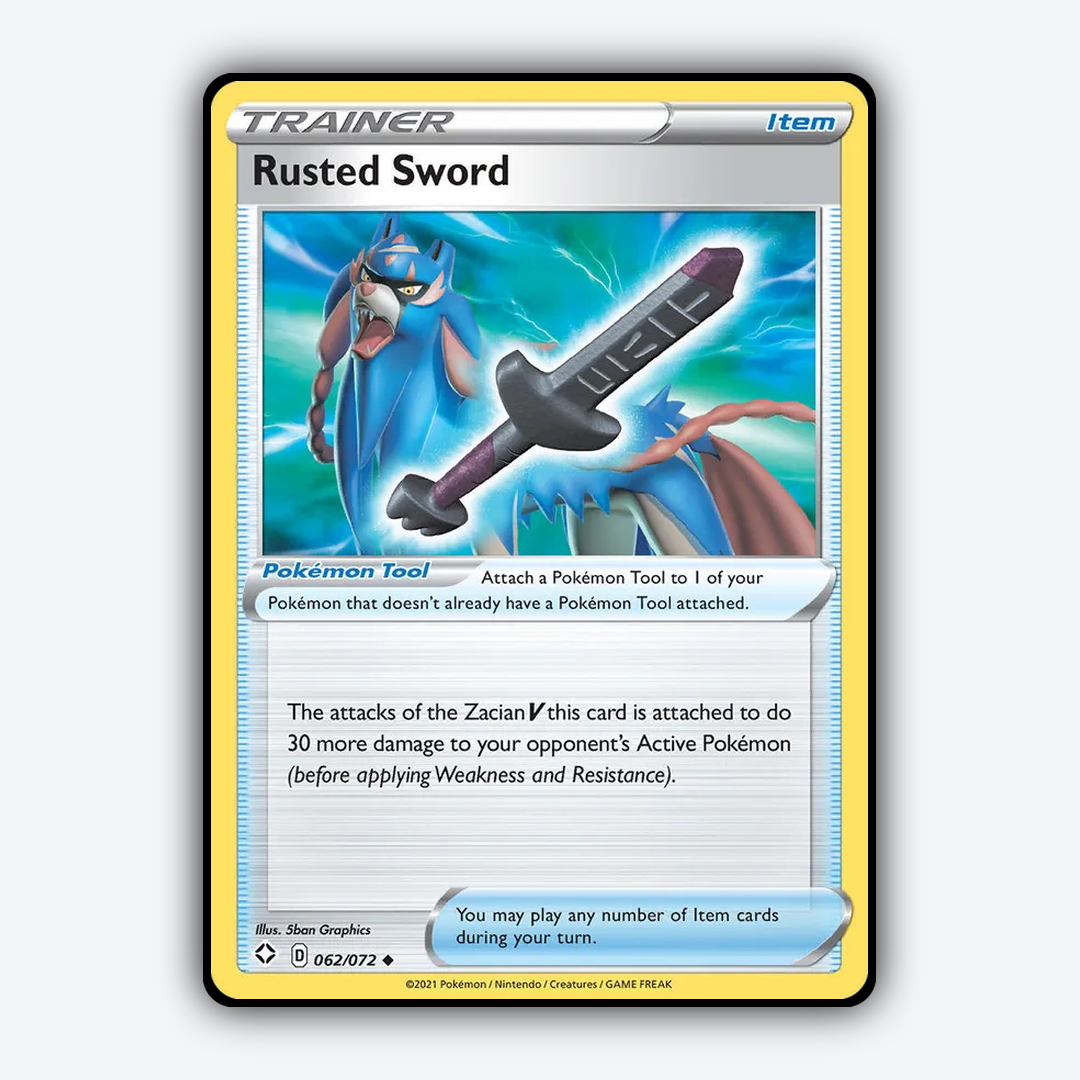 Rusted Sword 062/72 - Shining Fates Set - Card Rug
