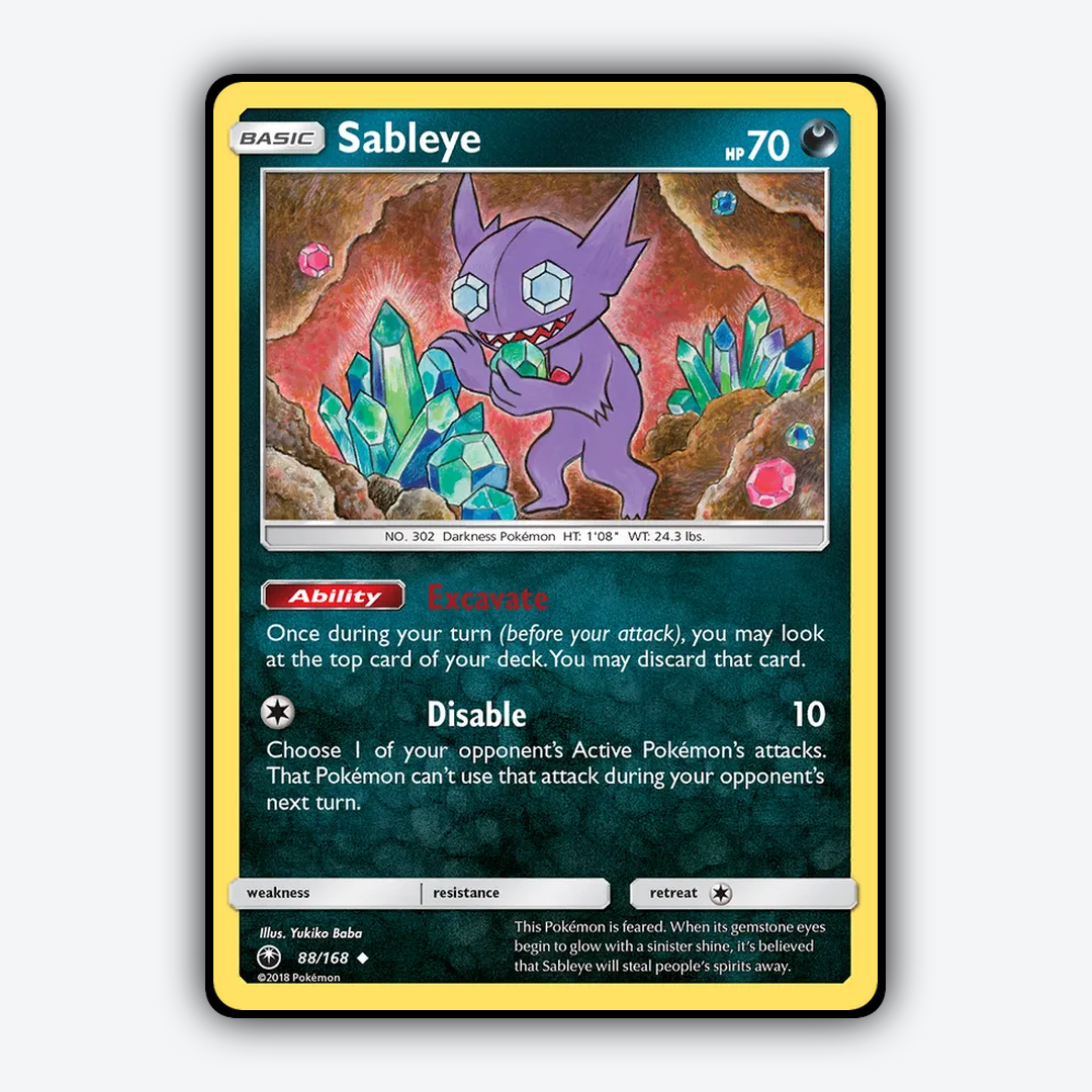 Sableye 088/168 - Celestial Storm Set - Card Rug