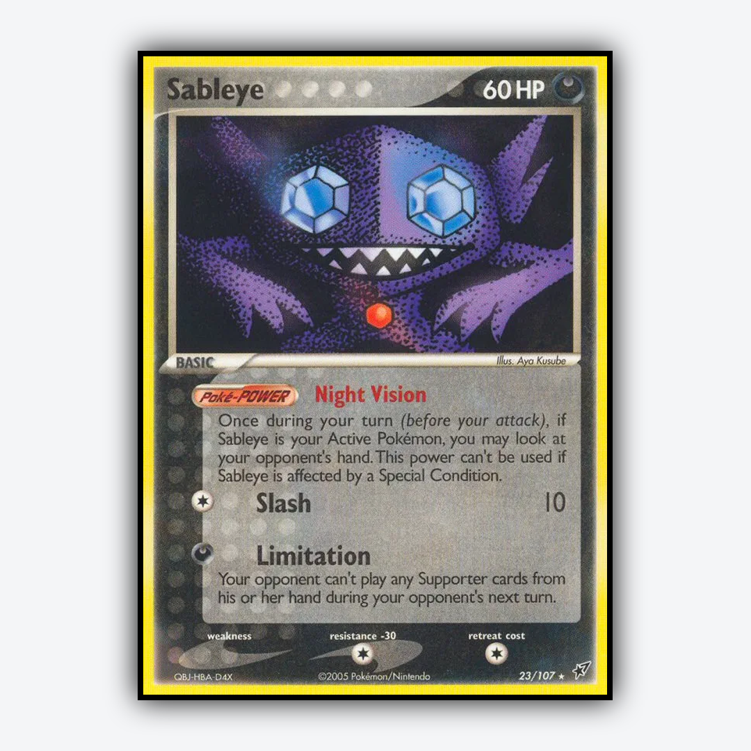 Sableye 023/107 - Deoxys Set - Card Rug