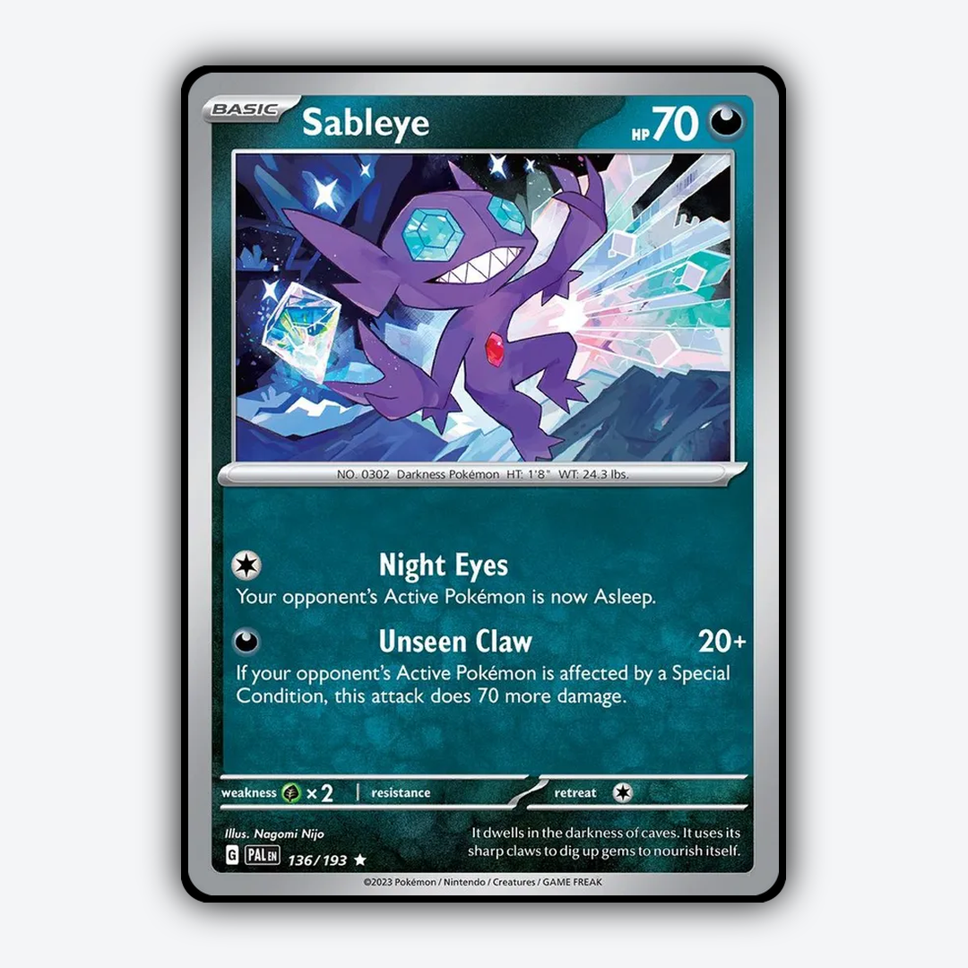 Sableye 136/193 - Paldea Evolved Set - Card Rug