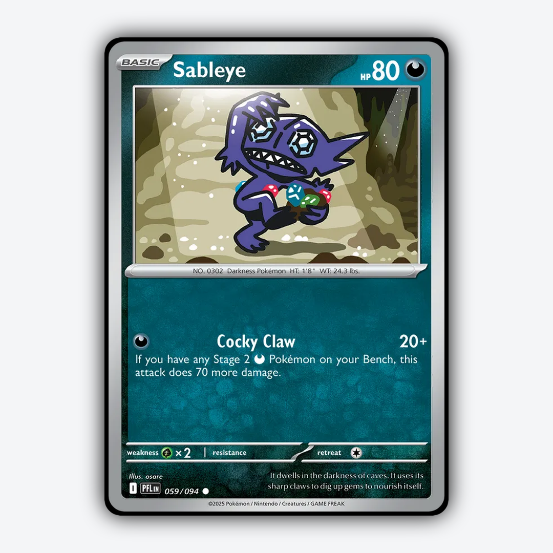 Sableye 059/094 - Phantasmal Flames Set - Card Rug