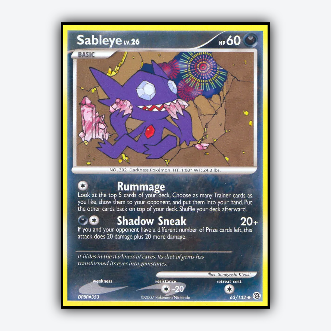 Sableye 063/132 - Secret Wonders Set - Card Rug