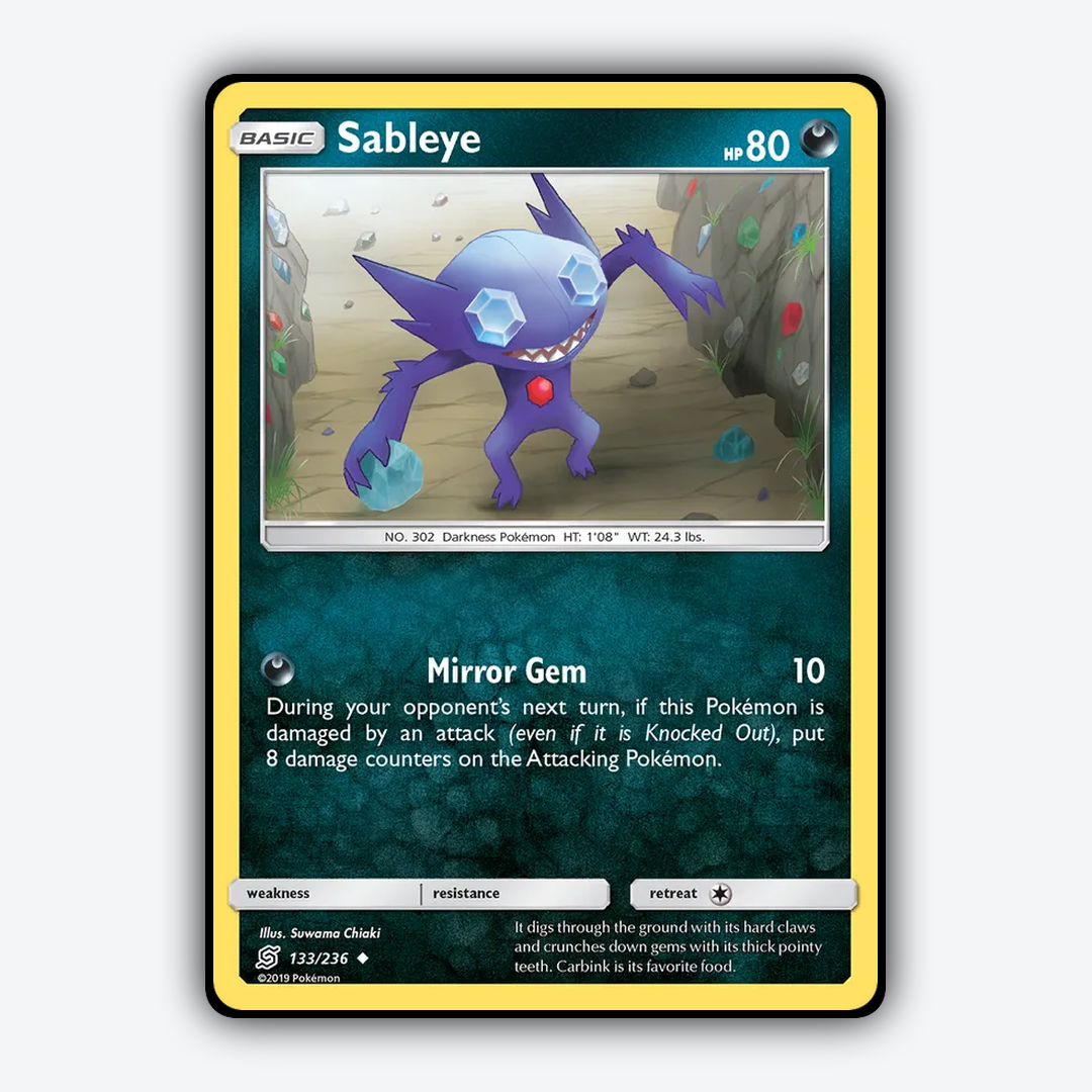 Sableye 133/236 - Unified Minds Set - Card Rug