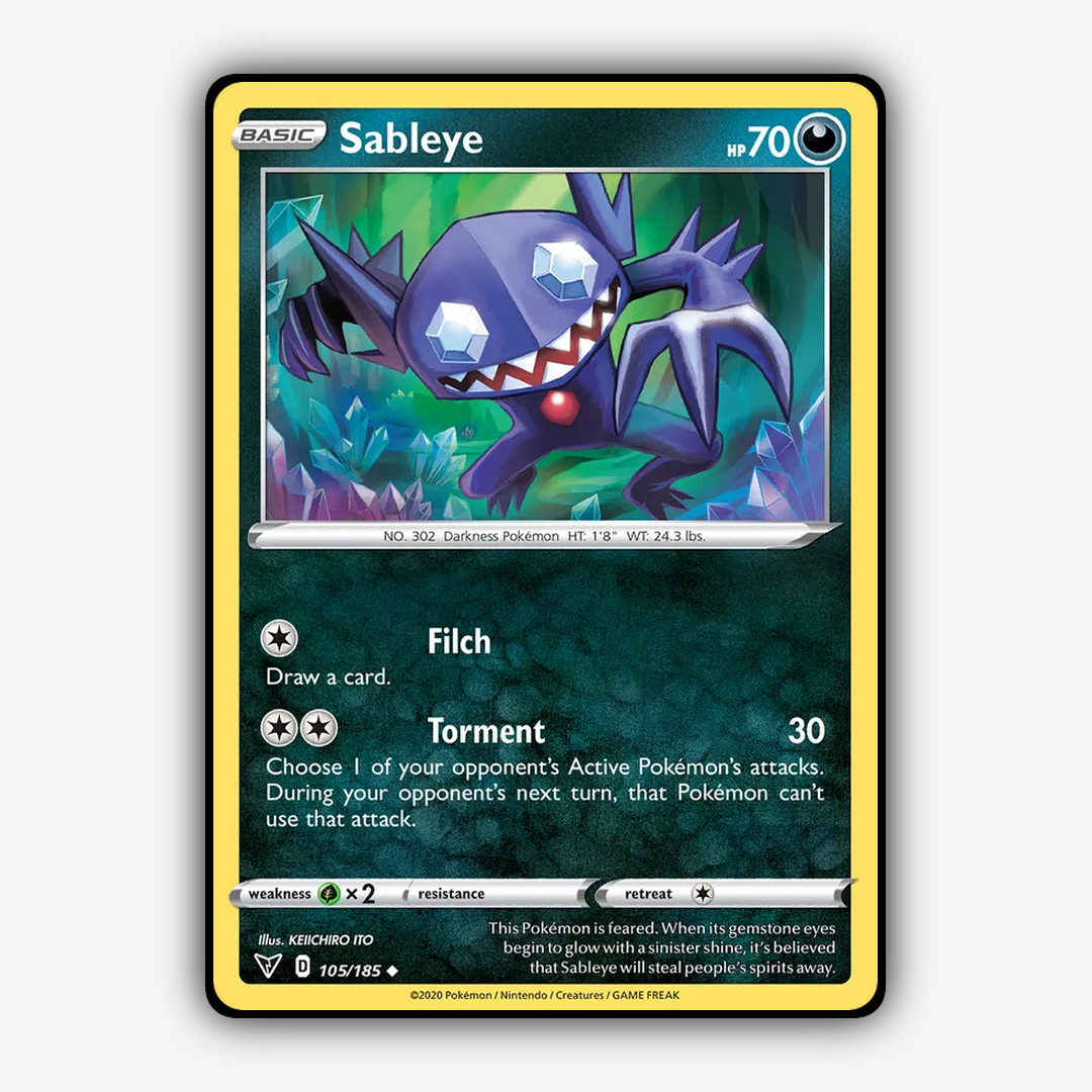 Sableye 105/185 - Vivid Voltage Set - Card Rug