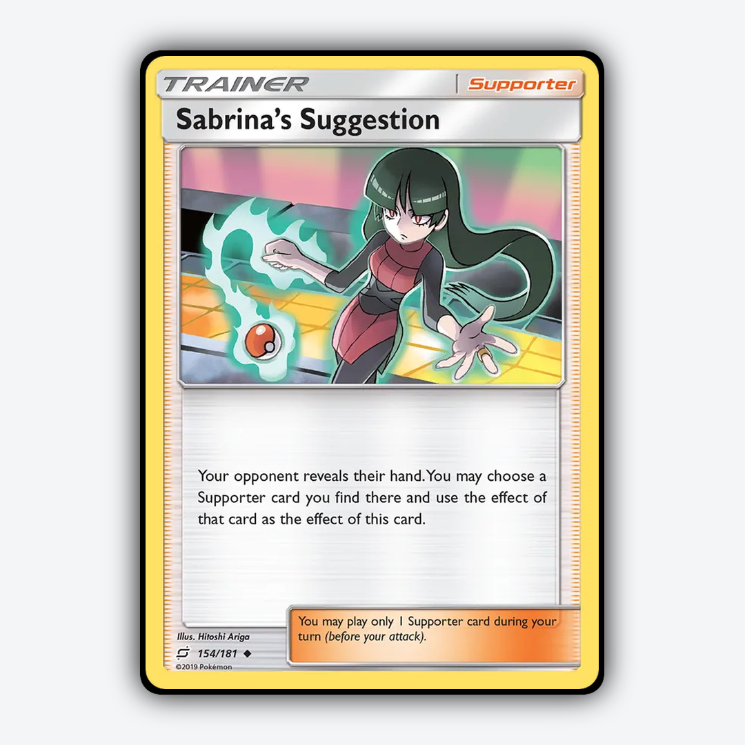 Sabrina's Suggestion 154/181 - Team Up Set - Card Rug