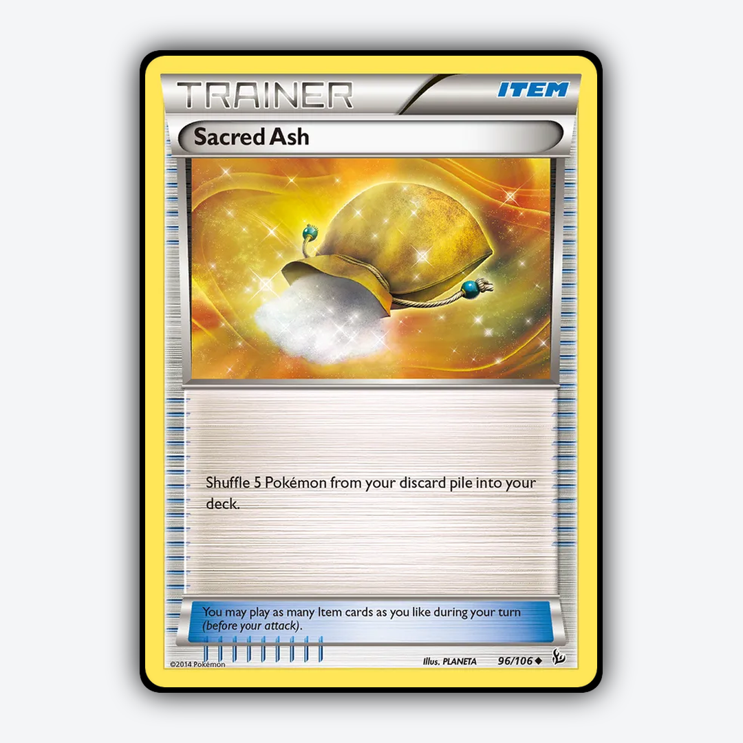Sacred Ash 096/106 - Flashfire Set - Card Rug