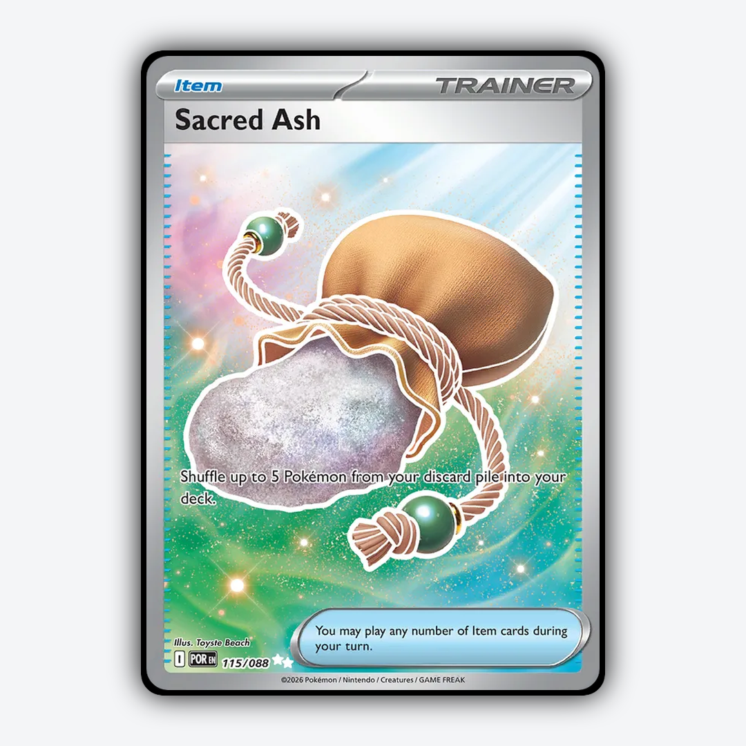 Sacred Ash 115/088 - Perfect Order Set - Card Rug