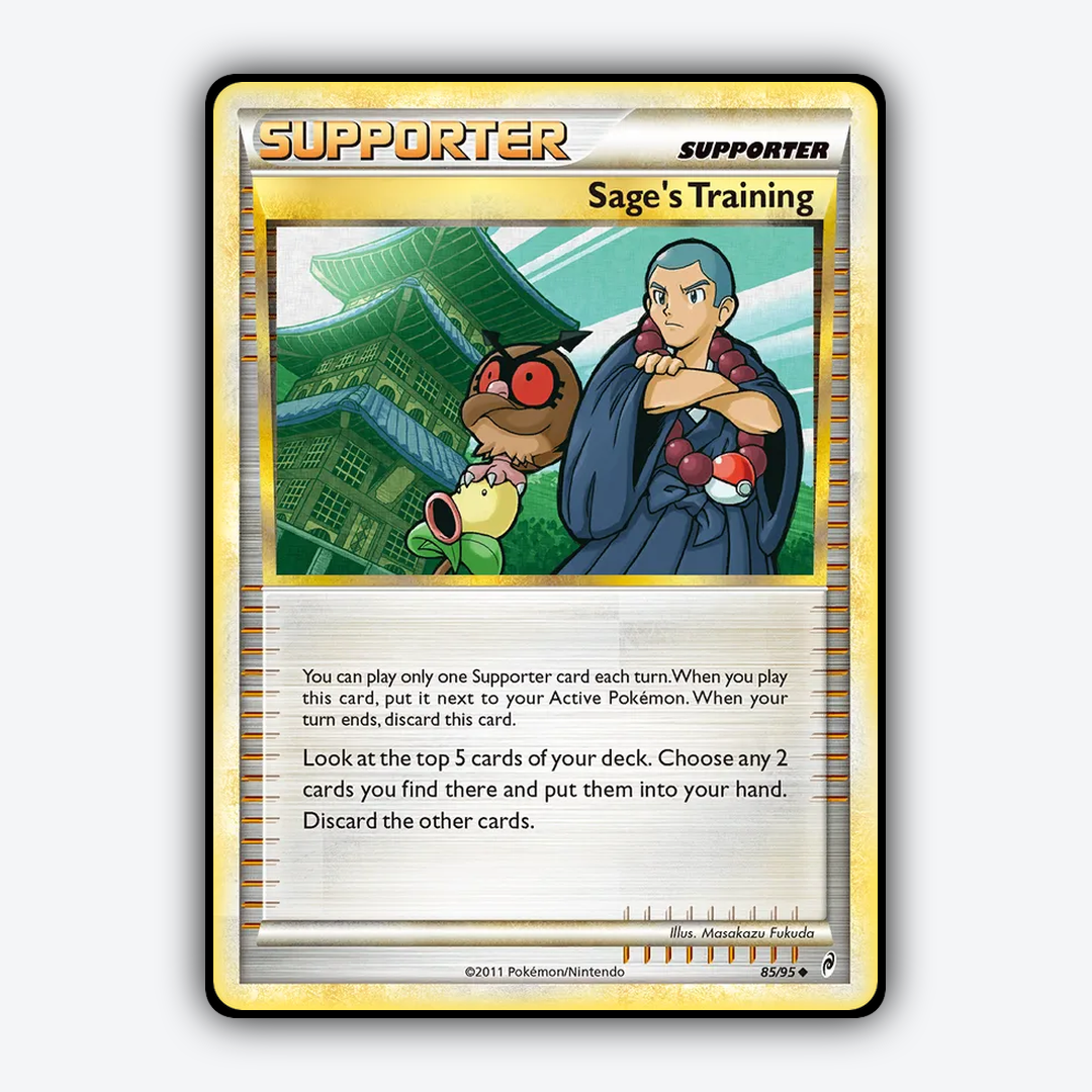 Sage's Training 085/95 - Call of Legends Set - Card Rug