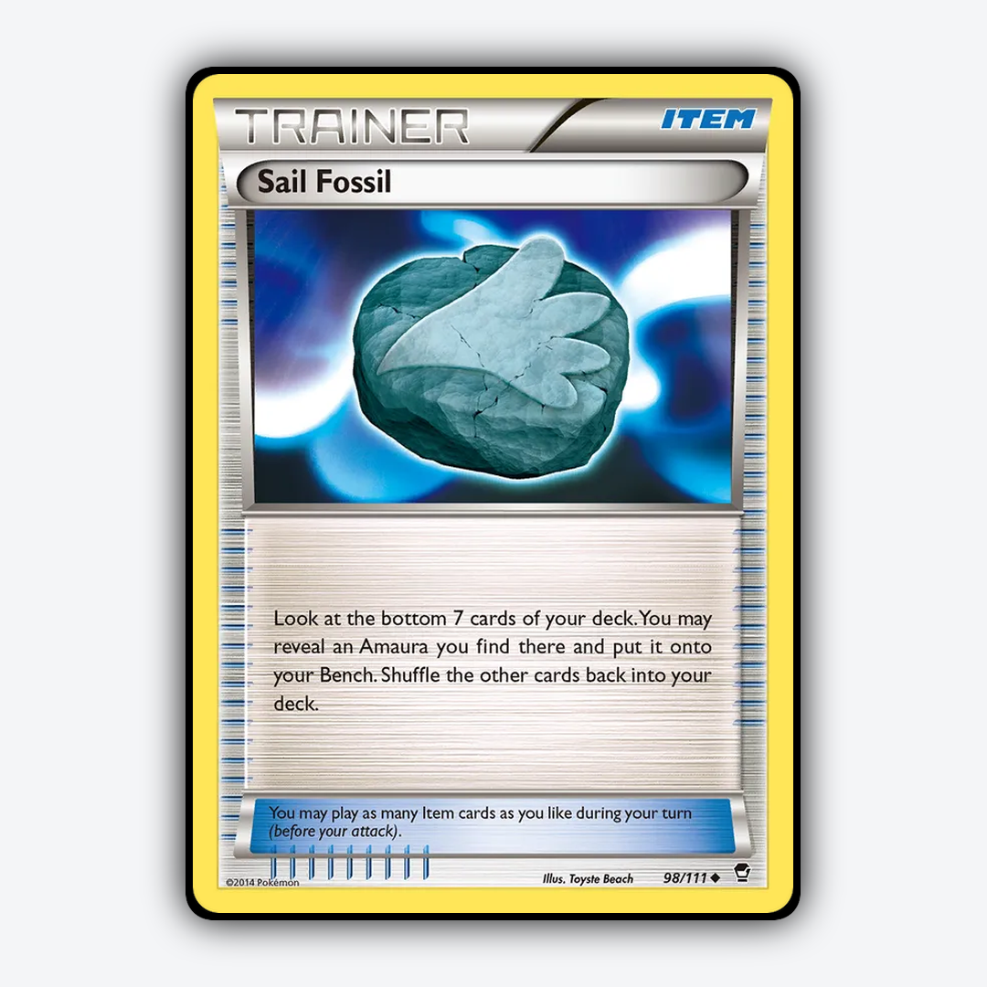 Sail Fossil 098/111 - Furious Fists Set - Card Rug