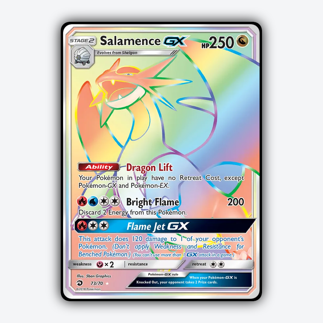 Salamence-GX 073/70 - Dragon Majesty Set - Card Rug