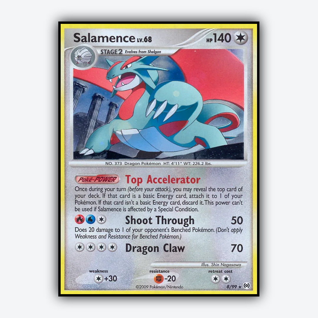 Salamence 008/99 - Arceus Set - Card Rug