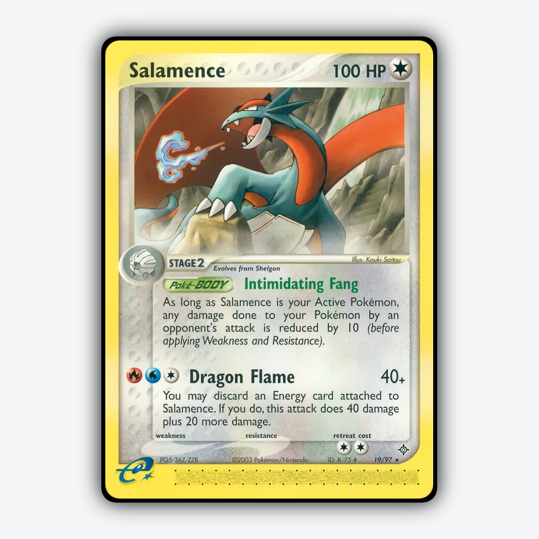 Salamence 019/97 - Dragon Set - Card Rug