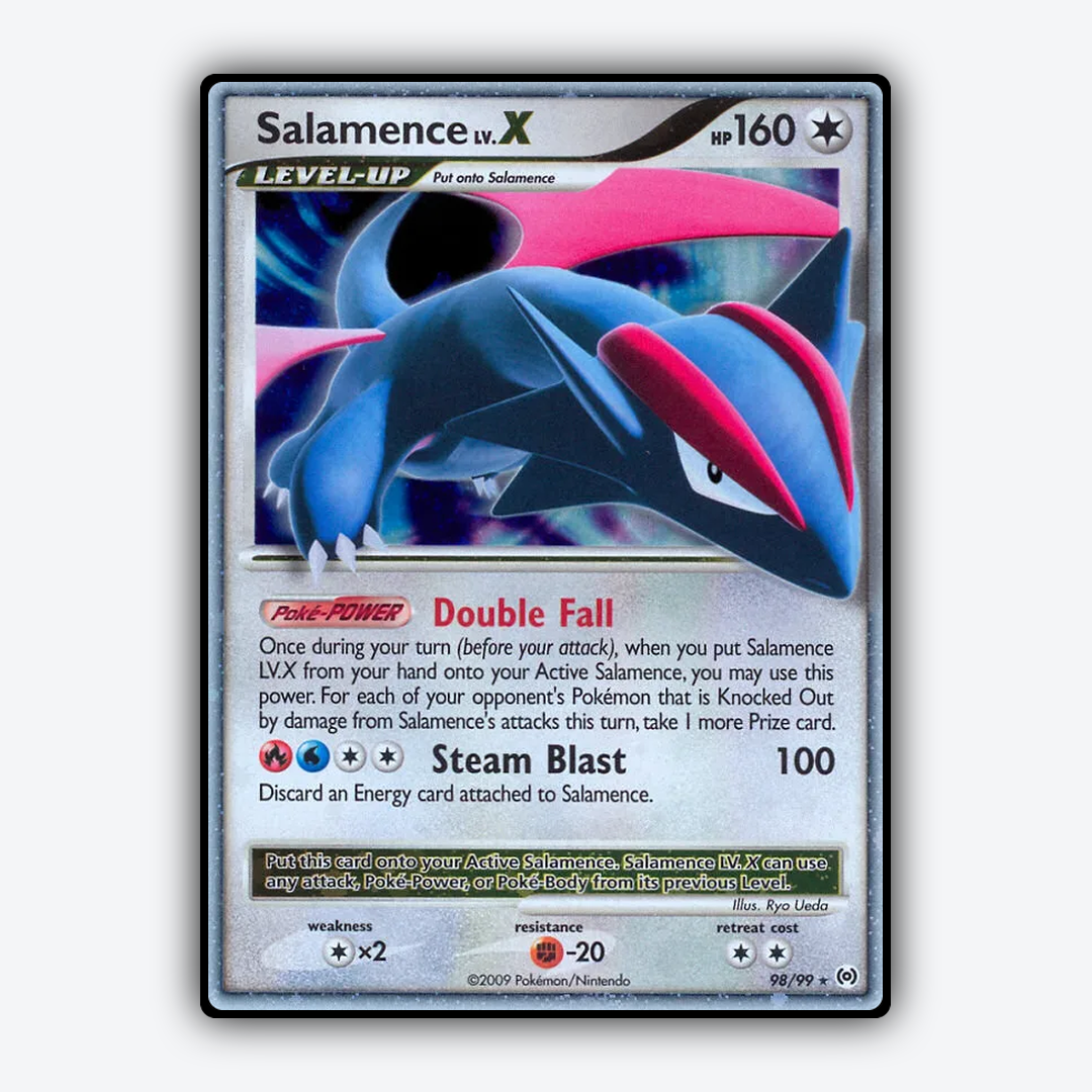 Salamence LV.X 098/99 - Arceus Set - Card Rug