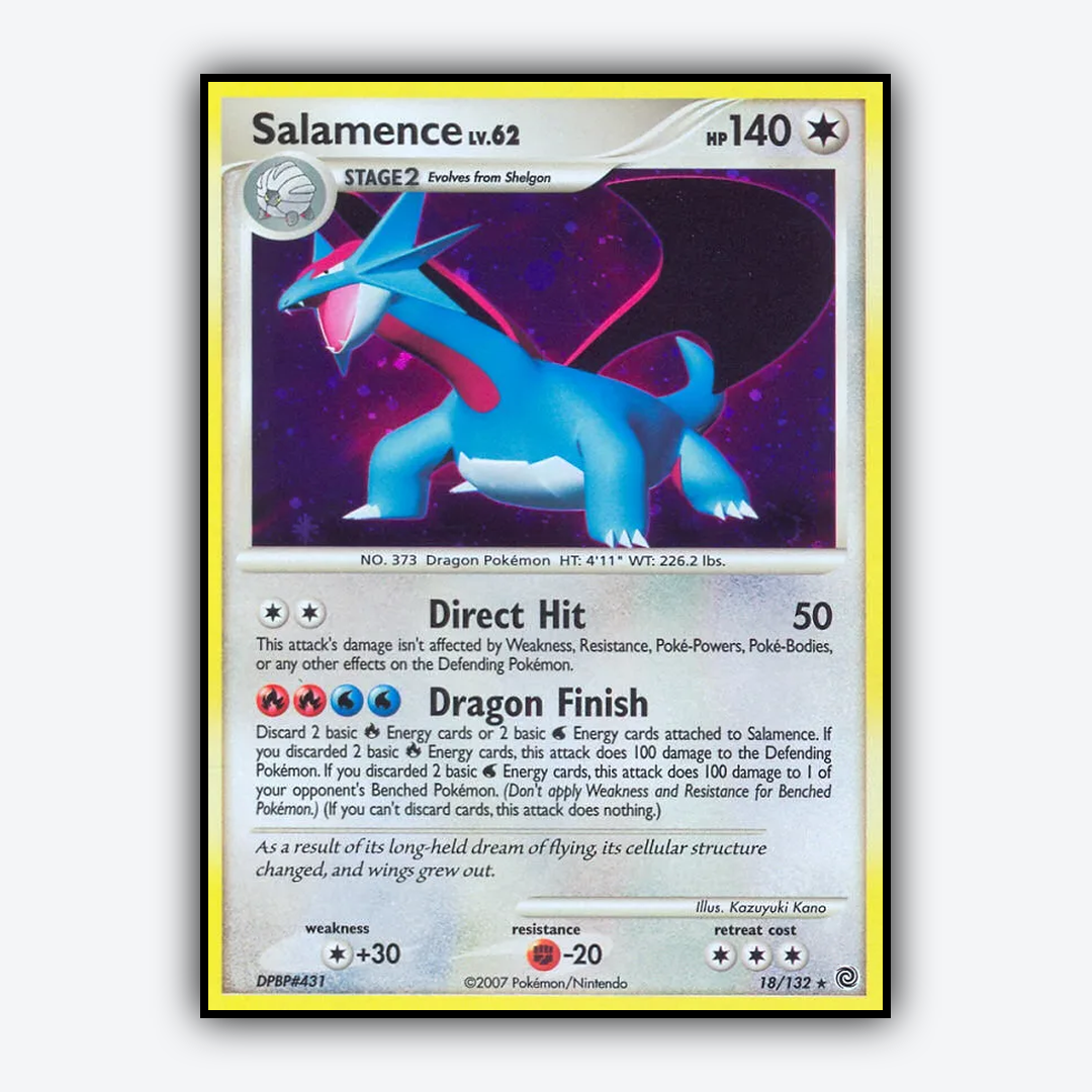Salamence 018/132 - Secret Wonders Set - Card Rug