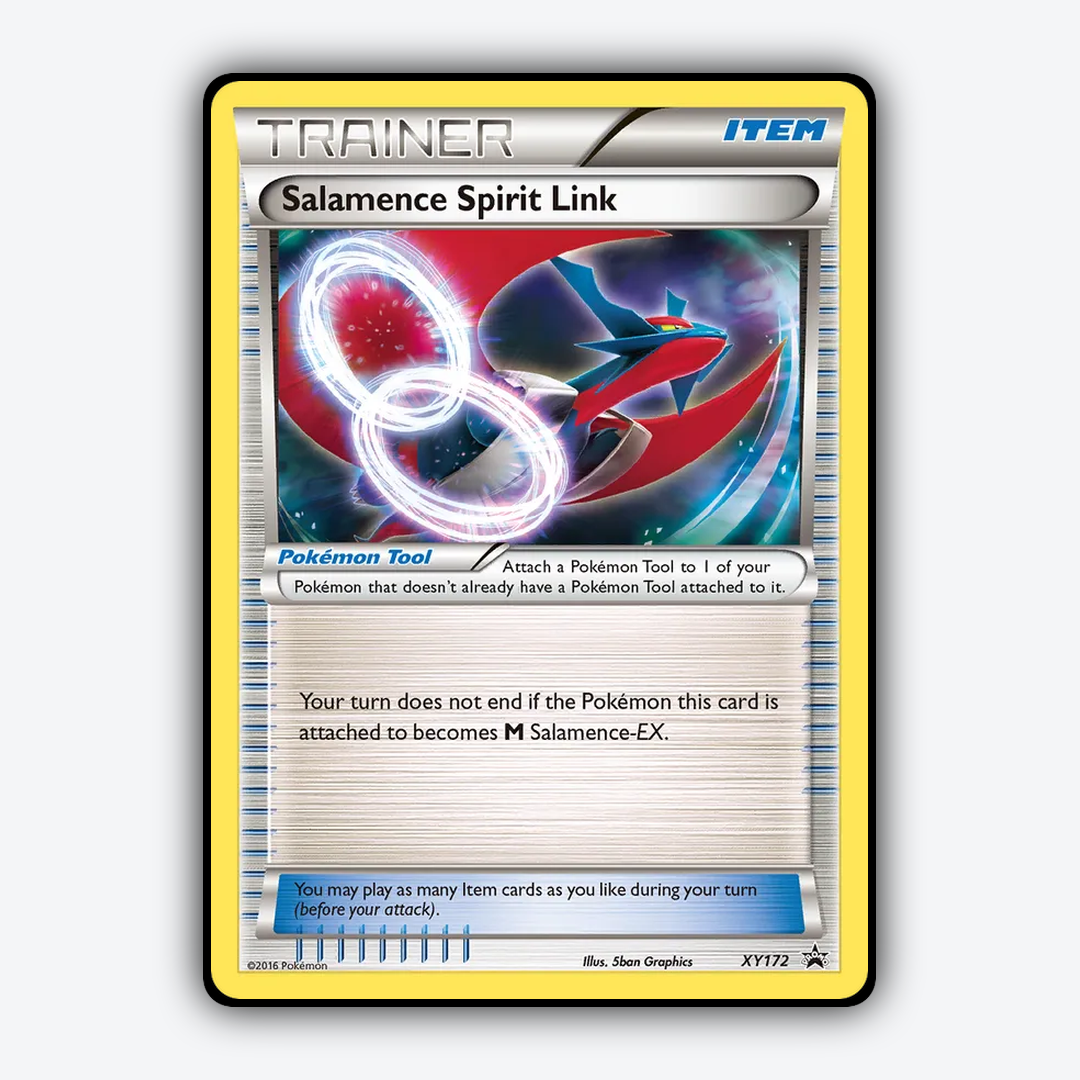 Salamence Spirit Link #172 - XY Black Star Promos Set - Card Rug