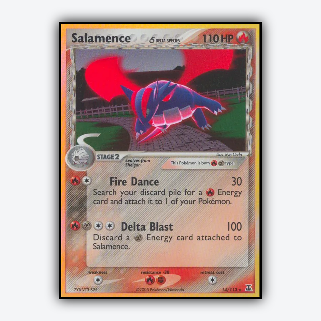 Salamence δ 014/113 - Delta Species Set - Card Rug