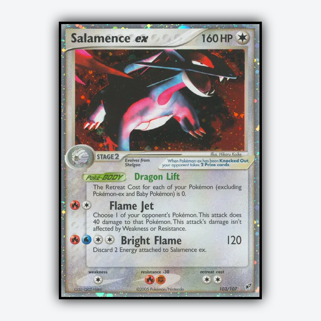 Salamence ex 103/107 - Deoxys Set - Card Rug