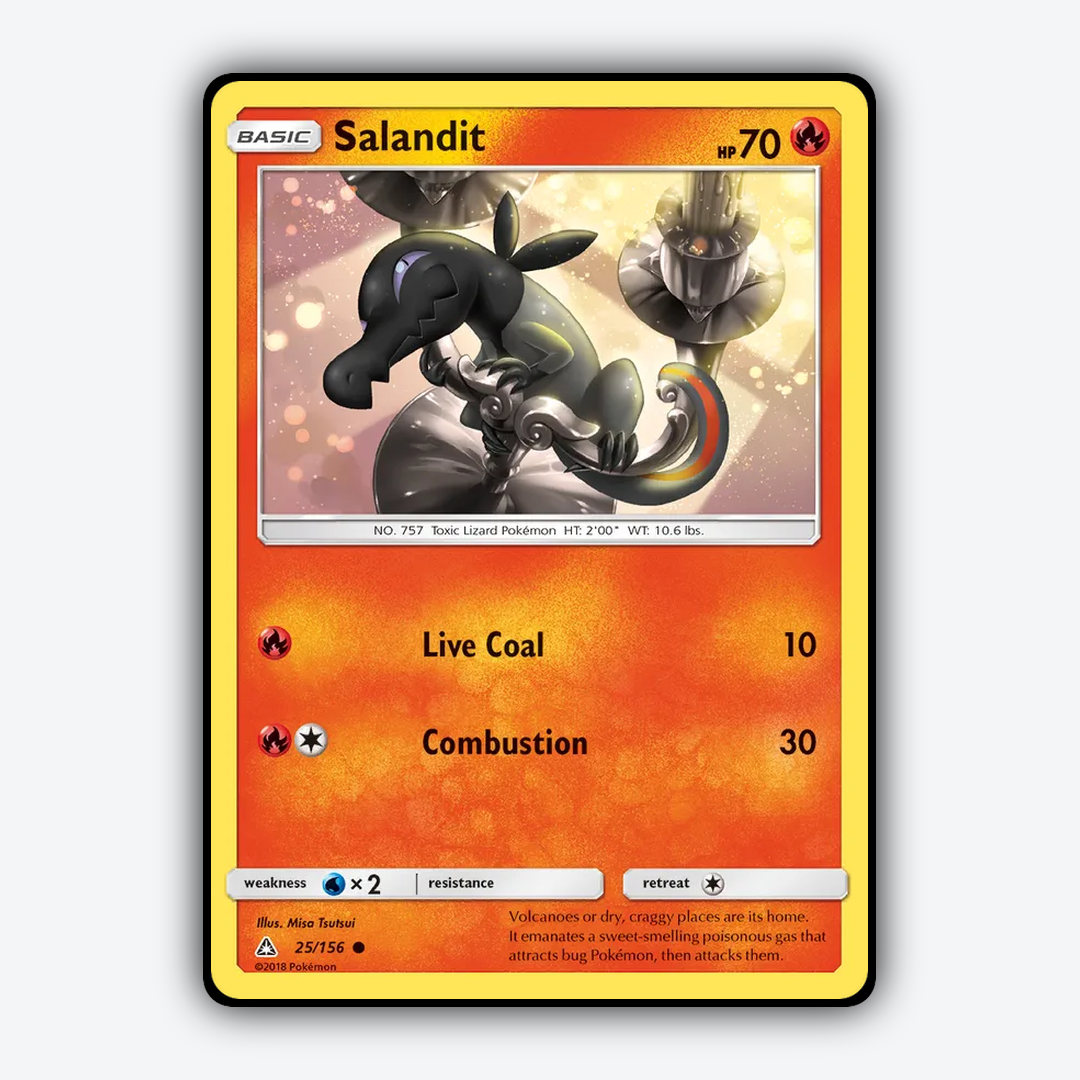 Salandit 025/156 - Ultra Prism Set - Card Rug