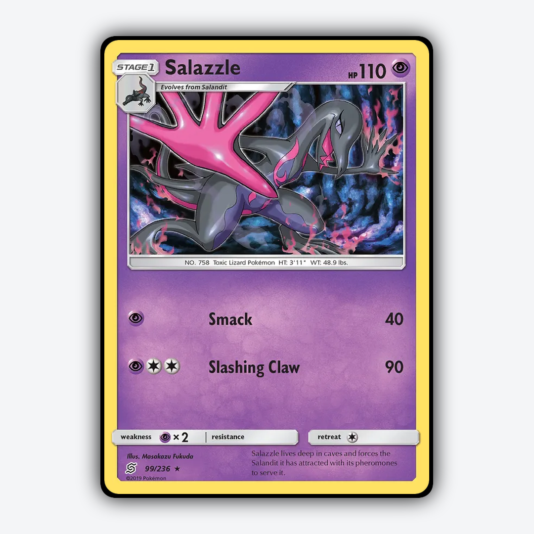 Salazzle 099/236 - Unified Minds Set - Card Rug