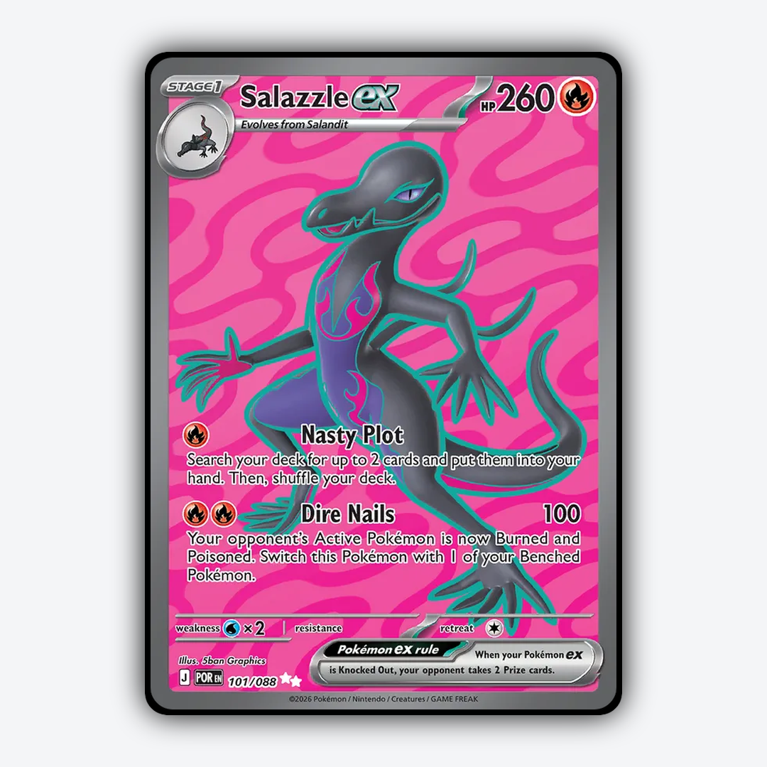 Salazzle ex 101/088 - Perfect Order Set - Card Rug