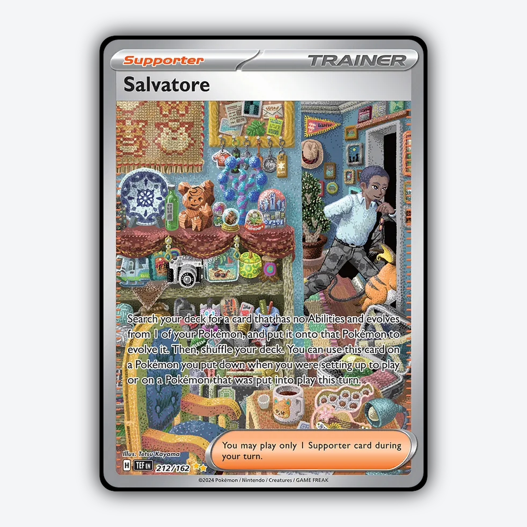 Salvatore 212/162 - Temporal Forces Set - Card Rug