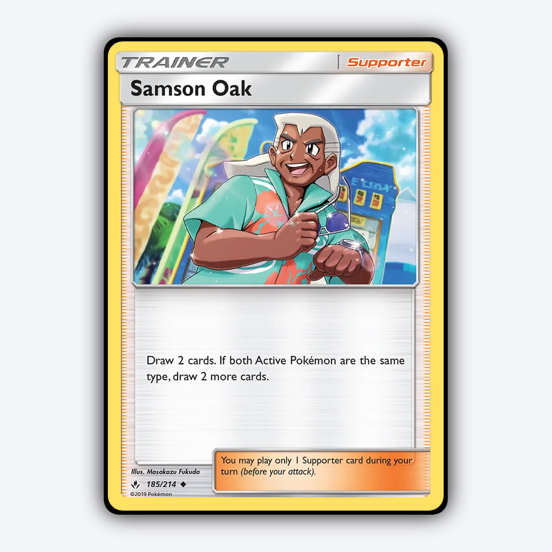 Samson Oak 185/214 - Unbroken Bonds Set - Card Rug