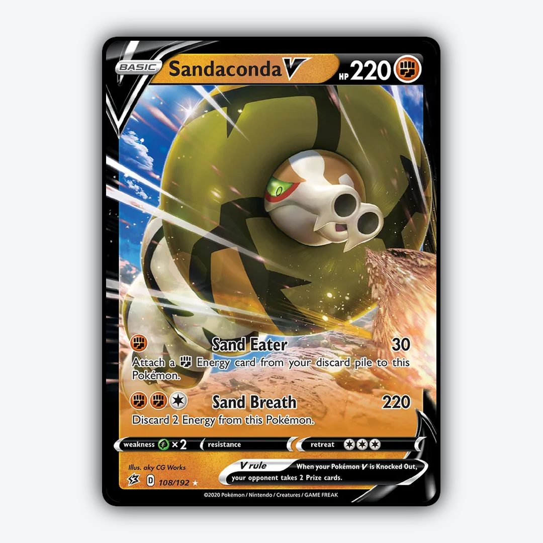 Sandaconda V 108/192 - Rebel Clash Set - Card Rug