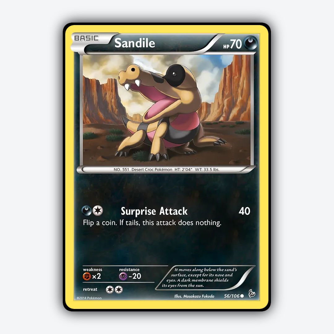 Sandile 056/106 - Flashfire Set - Card Rug