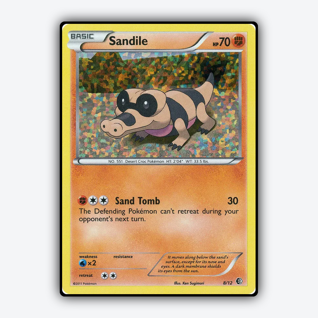 Sandile 008/12 - McDonald's Collection 2011 Set - Card Rug