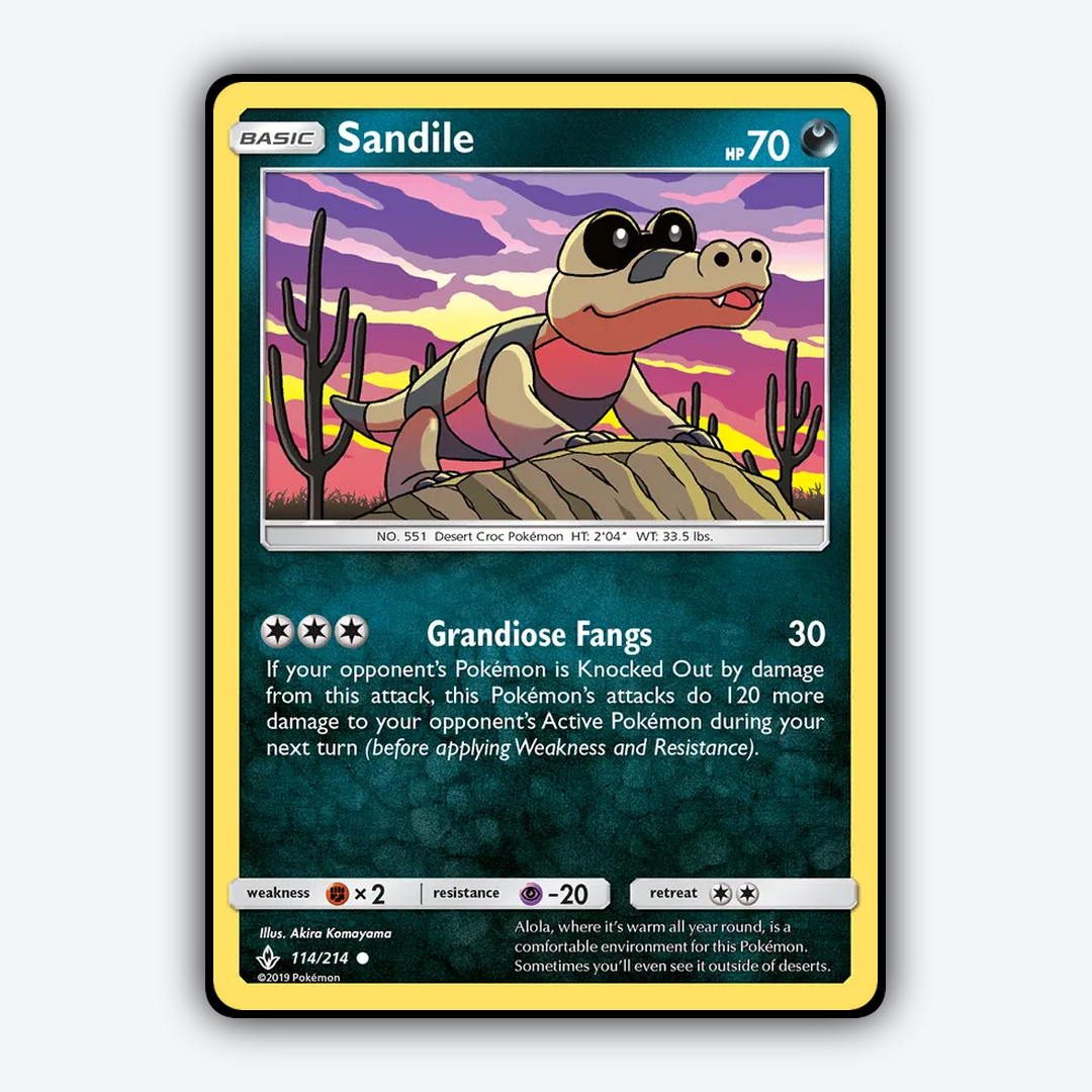 Sandile 114/214 - Unbroken Bonds Set - Card Rug