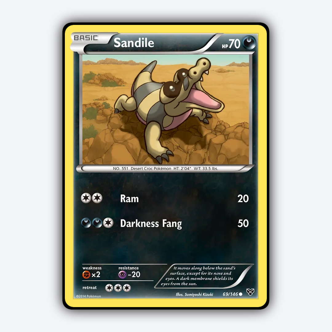 Sandile 069/146 - XY Set - Card Rug