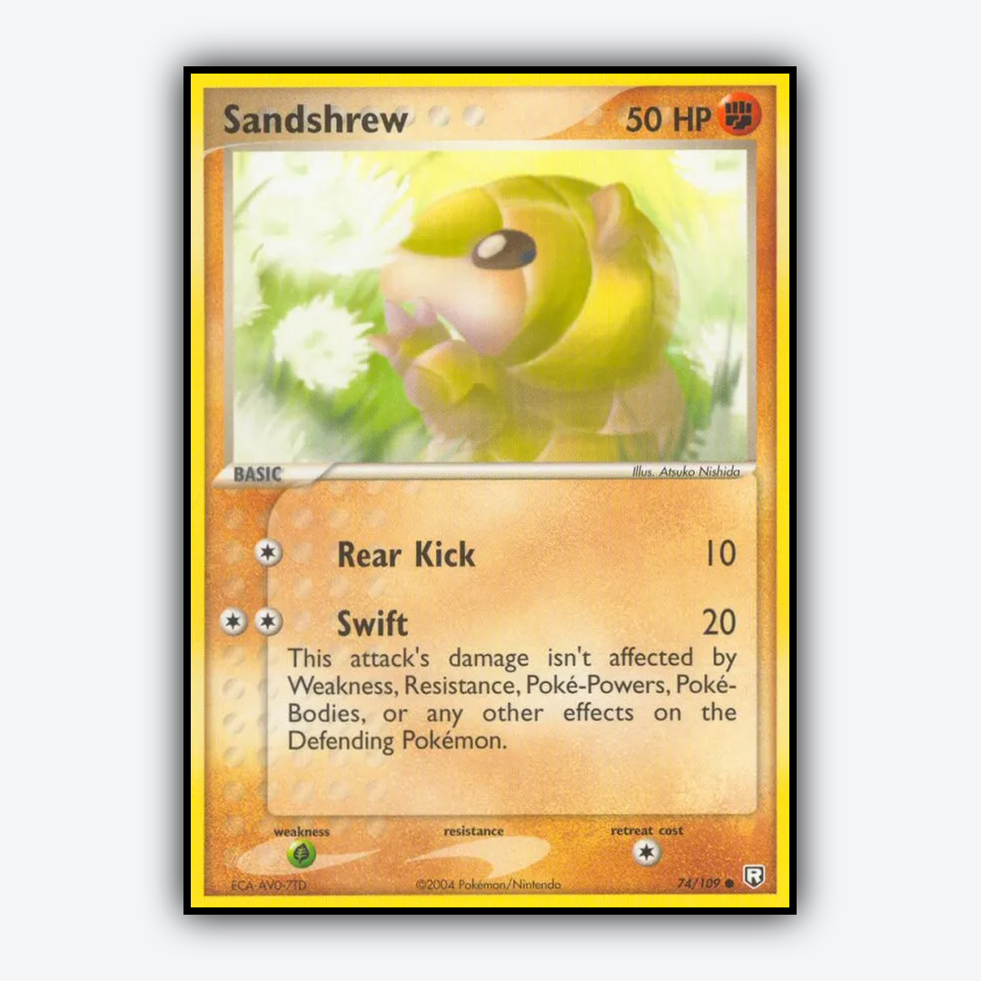 Sandshrew 074/109 - Team Rocket Returns Set - Card Rug