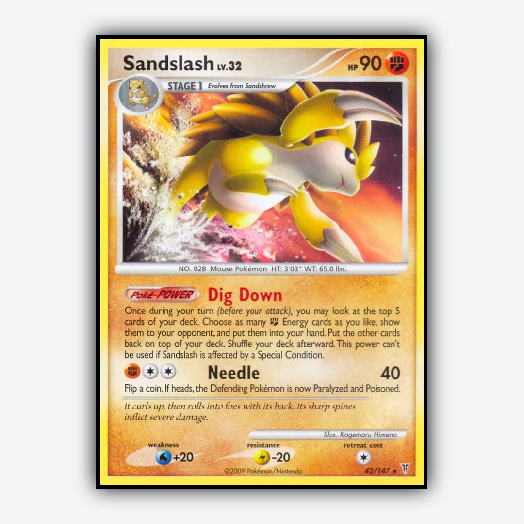 Sandslash 042/147 - Supreme Victors Set - Card Rug