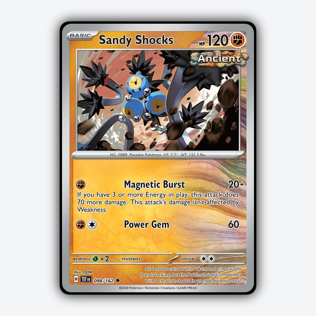 Sandy Shocks 098/162 - Temporal Forces Set - Card Rug