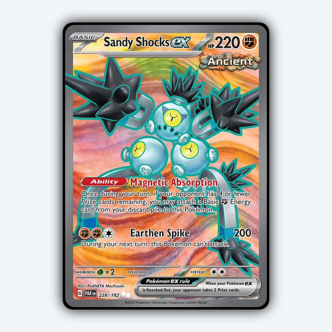 Sandy Shocks ex #228 - Paradox Rift Set - Card Rug