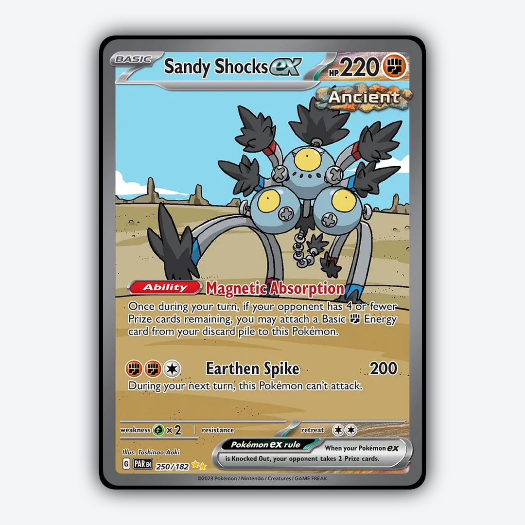 Sandy Shocks ex #250 - Paradox Rift Set - Card Rug