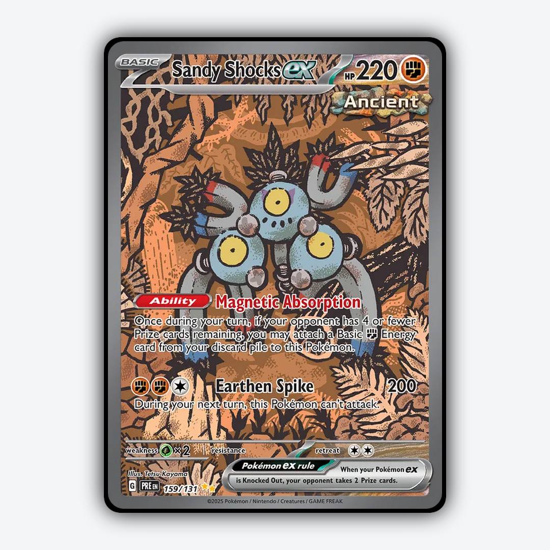 Sandy Shocks ex #159 - Prismatic Evolutions Set - Card Rug