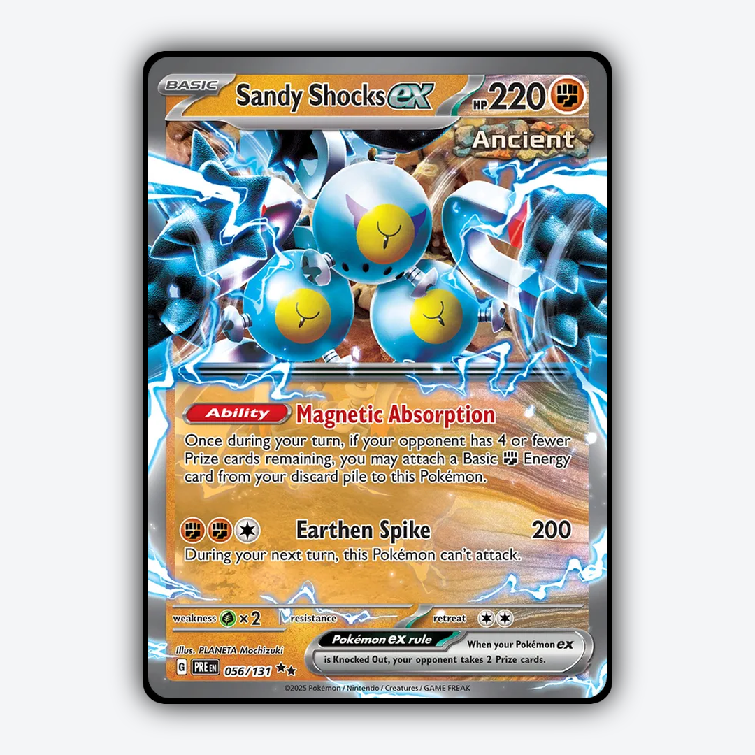 Sandy Shocks ex #56 - Prismatic Evolutions Set - Card Rug