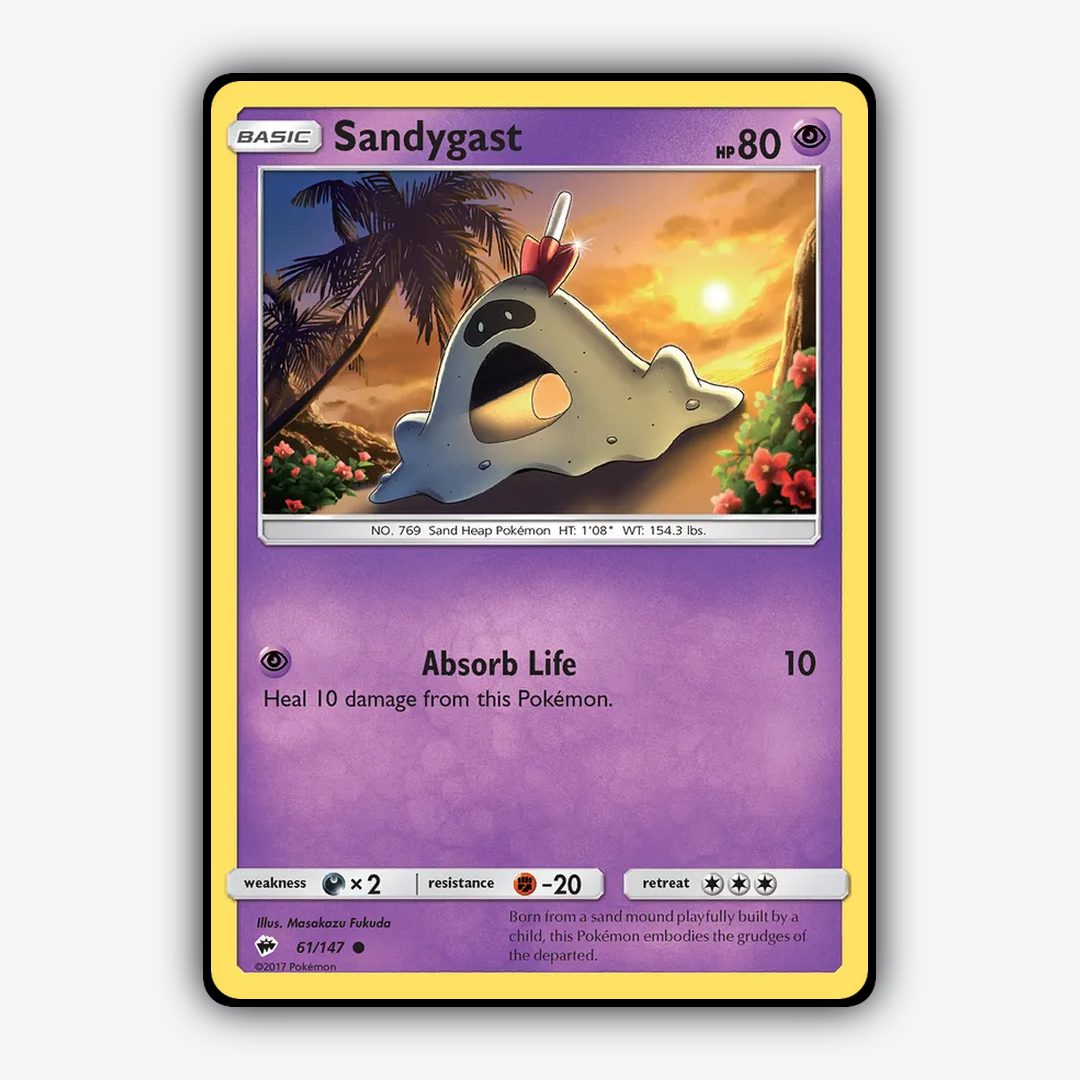 Sandygast 061/147 - Burning Shadows Set - Card Rug