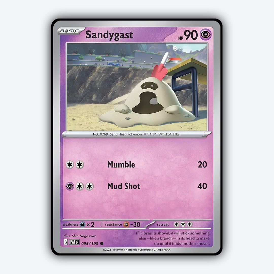 Sandygast 095/193 - Paldea Evolved Set - Card Rug