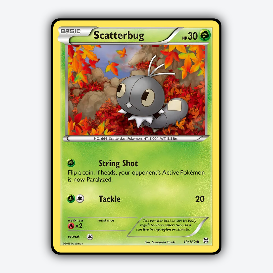 Scatterbug 013/162 - BREAKthrough Set - Card Rug