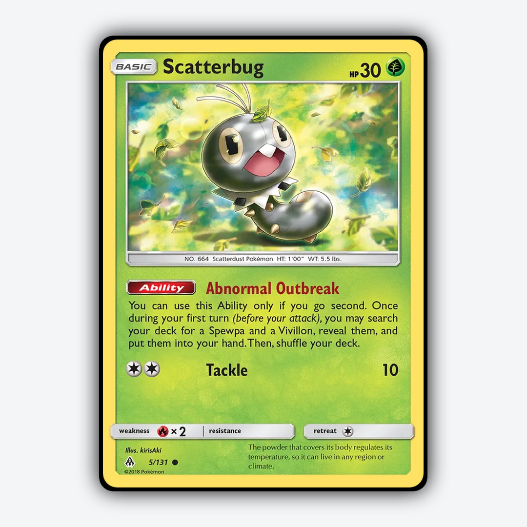 Scatterbug 005/131 - Forbidden Light Set - Card Rug
