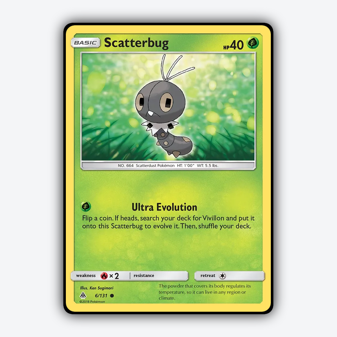 Scatterbug 006/131 - Forbidden Light Set - Card Rug
