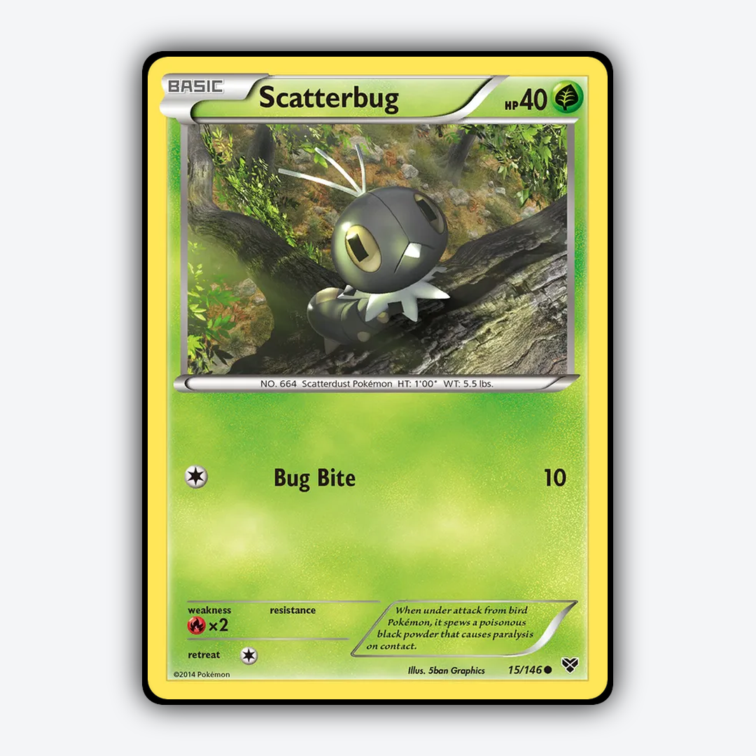 Scatterbug 015/146 - XY Set - Card Rug