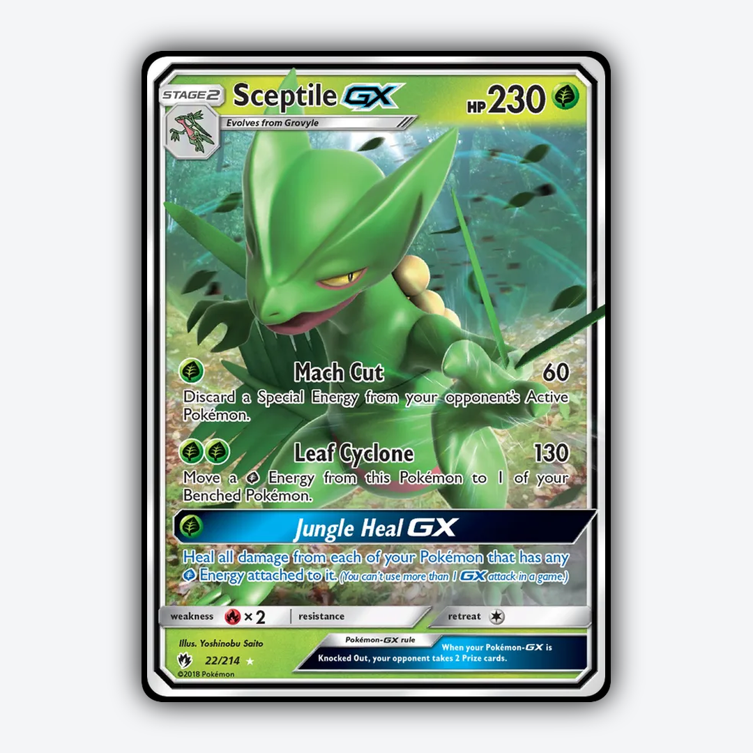 Sceptile-GX 022/214 - Lost Thunder Set - Card Rug